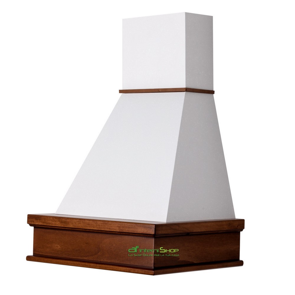 Coppari Cappa classica CLASS 60 rustica legno noce scuro motore 218 mc/h